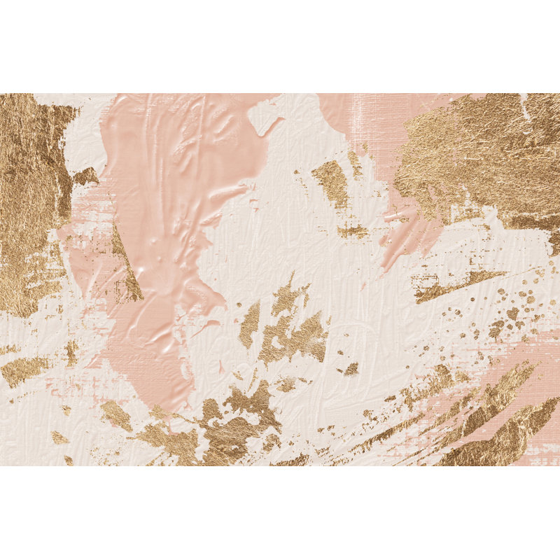 Desia Vinyl Machine Printed Area Rug, Rectangle 5'3" x 7'10.5"