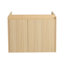 Meuble-lavabo simple 23,6 po avec plateau en céramique Hea