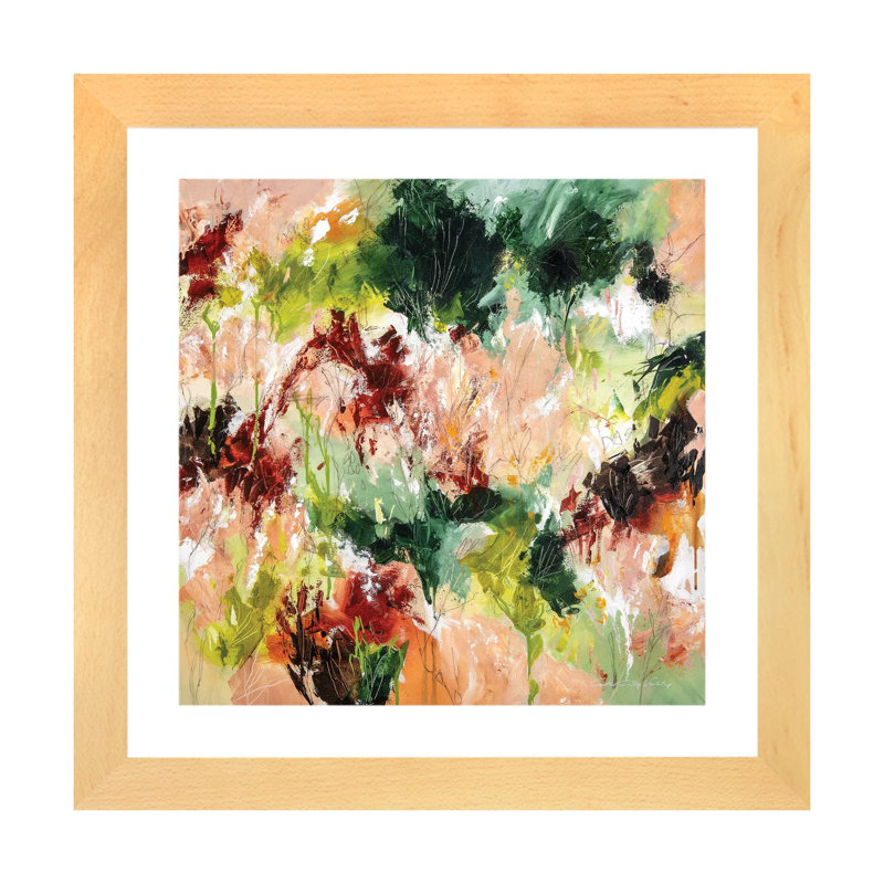 « Nature Imprints II » par Cristina dalla Valentina-impression d’art graphique, H 24 po x l 24 po x p 1 po, Blanc