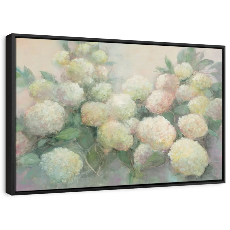 Impression sur toile Annabelle Hydrangeas, H 9 po x l 13 po