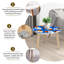 Ensemble de 2 tables basses gigognes triangulaires sans soudure Happy Halloween