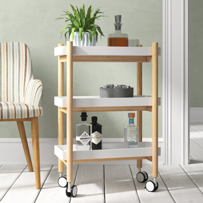 Sharleen Wood Bar Cart