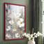 FLORAL Series CDVII - reproduction encadrée de qualité supérieure - prête à être accrochée - aucun clou requis-184965916-184965913