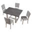 Table de salle à manger style transitionnel 1pc-2053531798