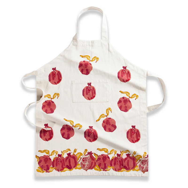 Pomegranate Yellow Apron