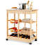 Myca Solid Wood Bar Cart-303460749