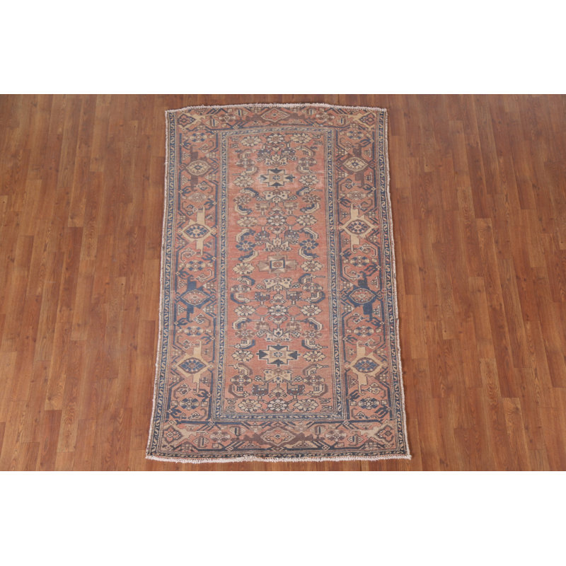 Distressed   Area Rug 4x7