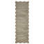 Tapis festonné lavable à bordure festonnée Tapis antidérapant uni antidérapant Tapis antidérapant-133043798
