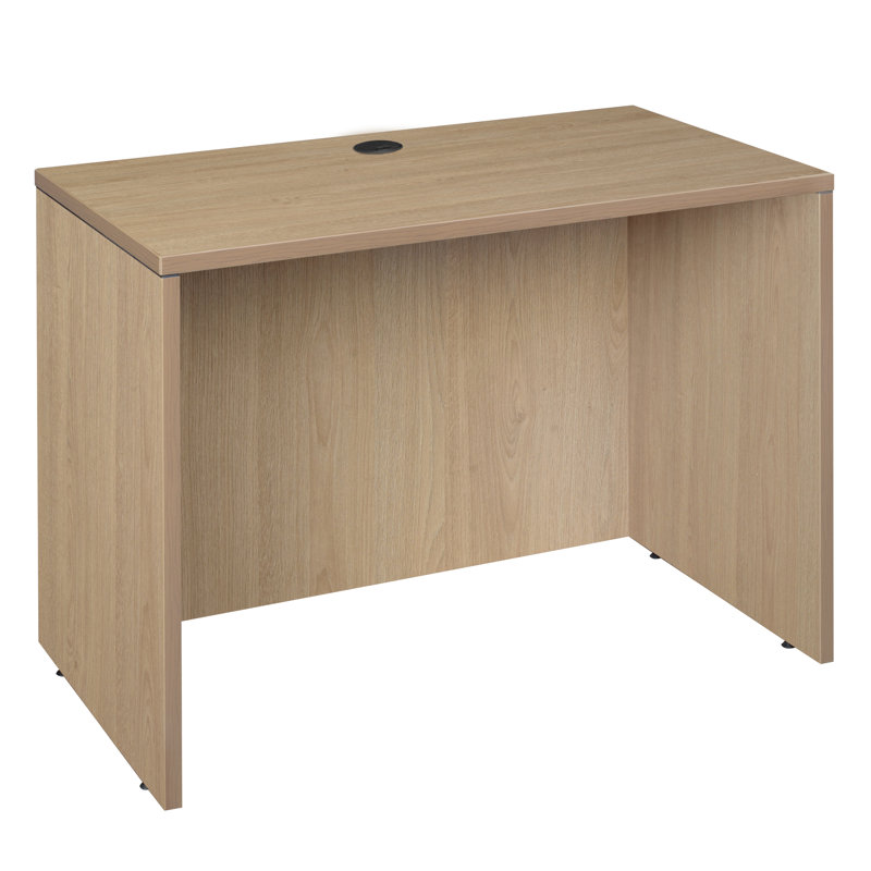 Nevjana Modular Executive Desk, 29" H x 42" W x 24" D, Noble Oak