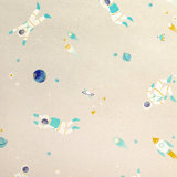 Great Kids Smooth Glitter Super Space 33' L x 21" W Wallpaper Roll