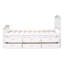 Lit plateforme simple en bois massif avec 6 tiroirs-2134635502