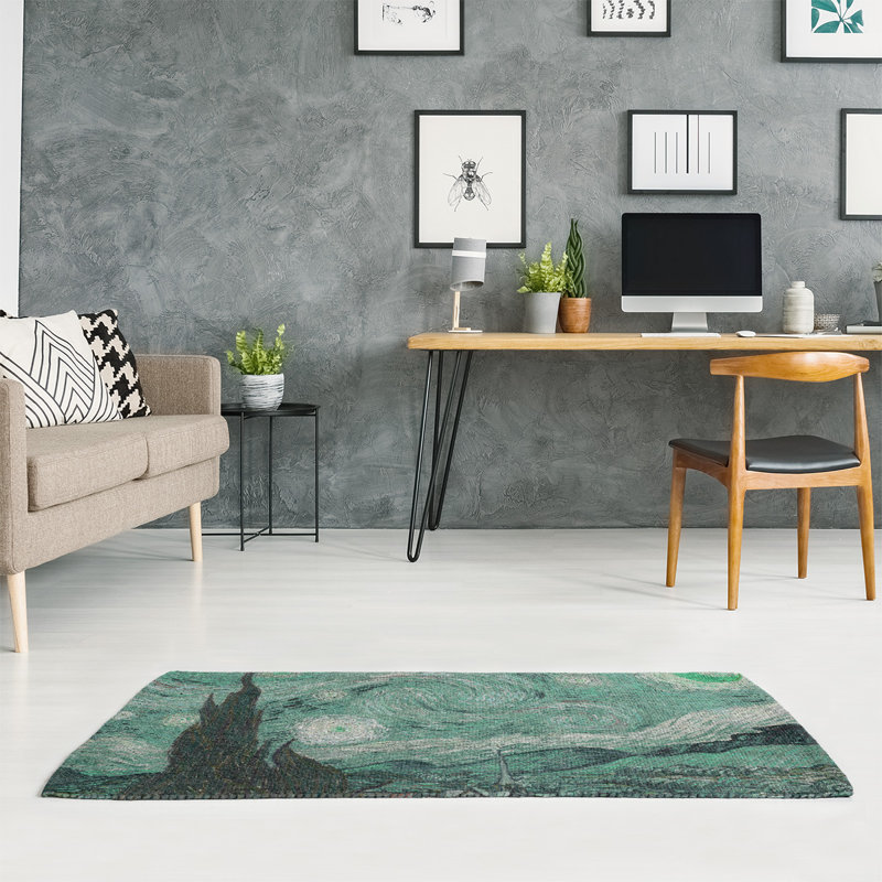 Tapis de salle de starry night, Rectangle 3 pi x 5 pi