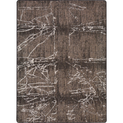 First Take Fractured Umber Area Rug