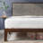Moiz 42" Solid Wood Platform Bed Frame with Adjustable Upholstered Headboard-75287621