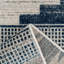 Veroniza Blue Grey Aztec Power Loom Rug-65546422