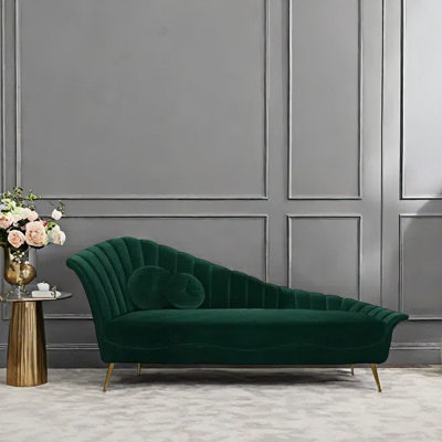 Elegant curved sofa lazy comfort chaise lounge by wangling hone