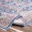 Tapis bleu / gris / rouge Lininger-1209590244