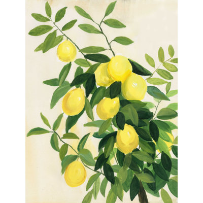 Les citrons peints à la main