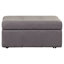 Repose-pieds carré capitonné de 31 po avec rangement-21188903