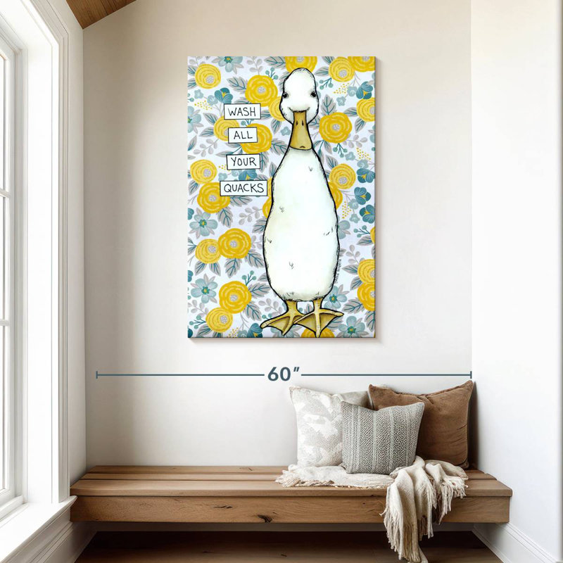 Brampt Quacks, 45" H x 30" W