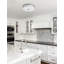Plafonnier encastré tambour 2 lumières 16 po