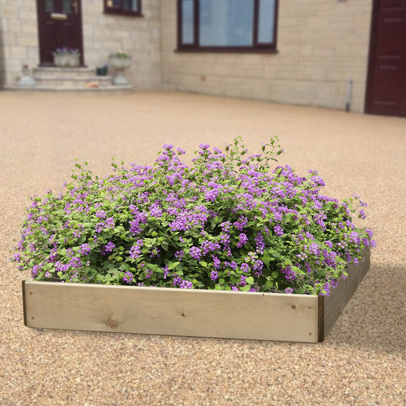 Artemis Square Raised Bed H15cm, 90 x 90cm