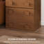 Meuble télé 22,9 po en bois pour salon, armoire de rangement multifonctionnelle (une pièce)