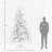 9ft Tall Artificial White Christmas Tree-577556736