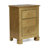 3 - Drawer Solid Wood Nightstand in Gold