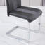 Chaise parsons rembourrée en coton Chobot