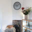 Horloge murale miroir 19,7 po-53107610