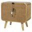 Table de chevet 2 tiroirs Light Ash-526695505