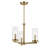 14" 3-Light Convertible Semi Flush