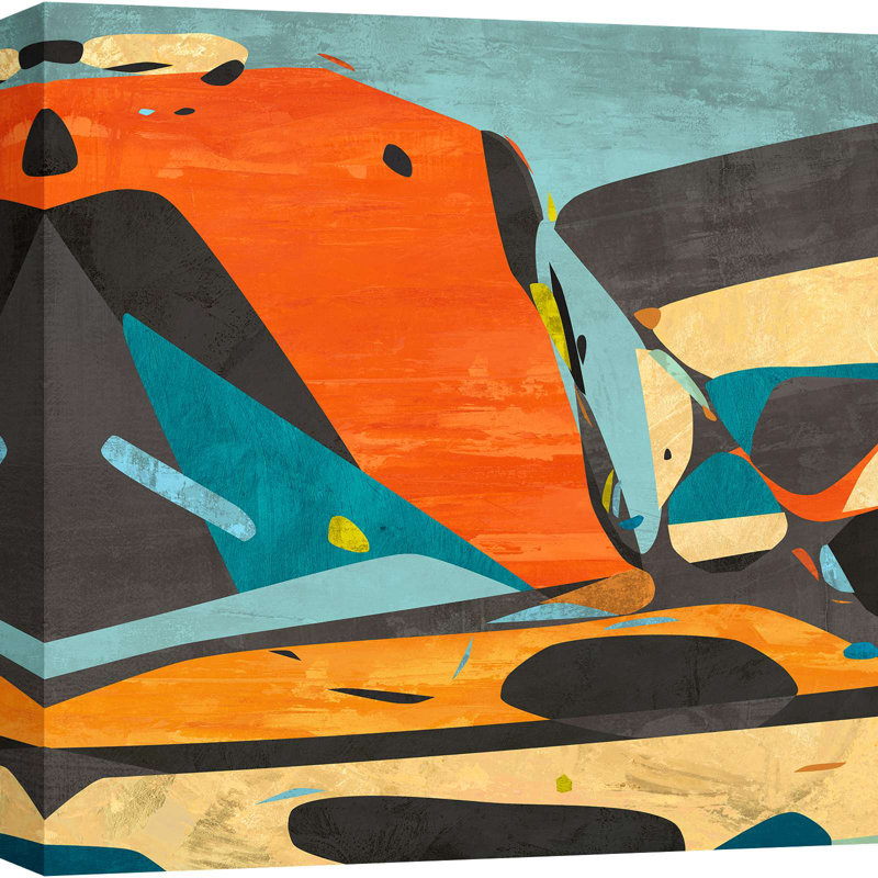 Akira I by Alex Ingalls - Wrapped Canvas Print, 50cm H x 50cm W x 4cm D