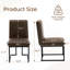 45cm H Upholstered Metal Side Chair-121976090