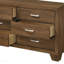 Commode à finition chêne