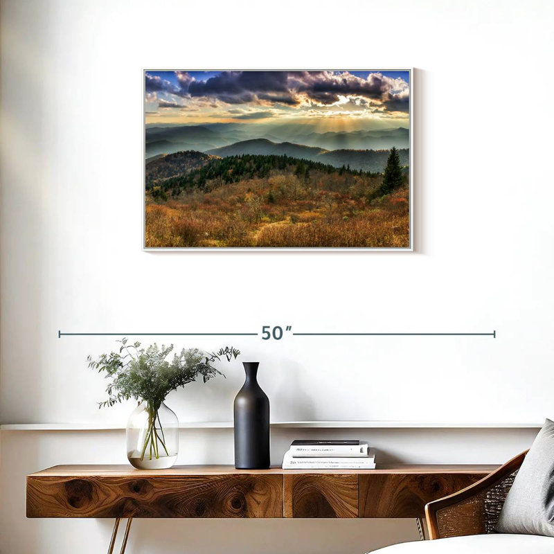 Parc national des Great Smoky Mountains, Cadre flottant blanc, 31 po x 21 po