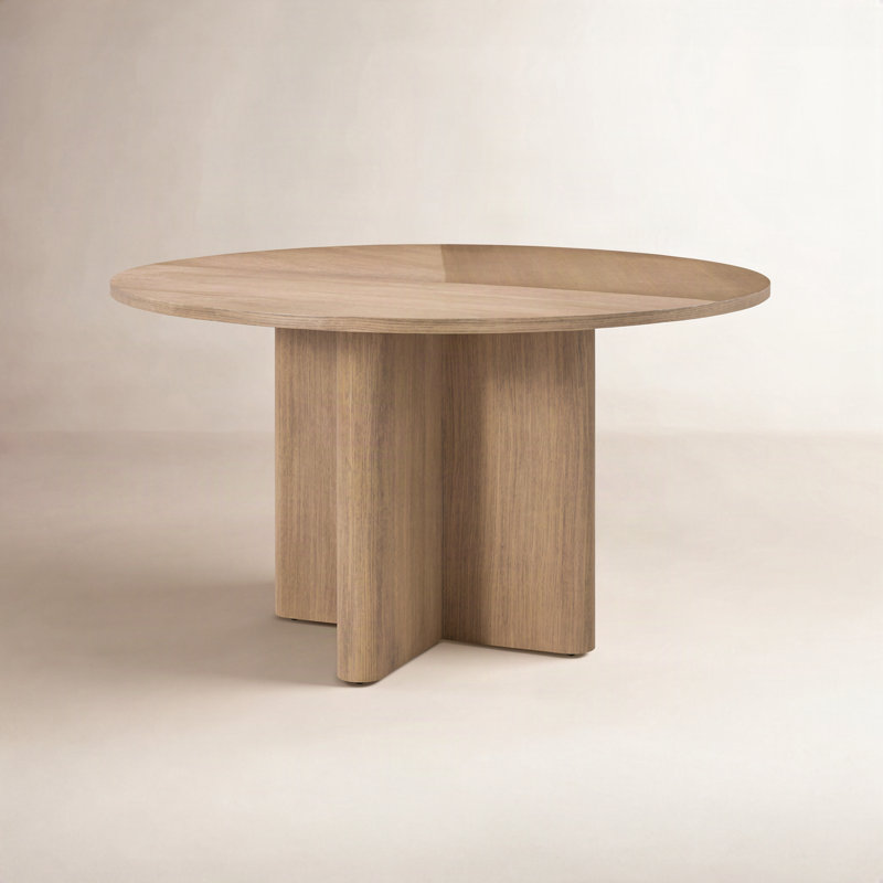 Kyoto Dining Table, 30" H x 53.15" L x 53.15" W, Natural