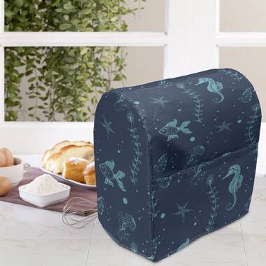 Turquoise/White Stand Mixer Cover East Urban Home