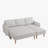 CastillyModern Castilly 80.71'' Square Arm Sofa BedSet