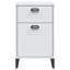 Aayaan 40cm W Plastic Bedside Table-247595596