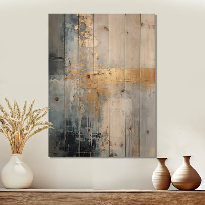 Panneaux de décoration murale Danita - Paysages en bois