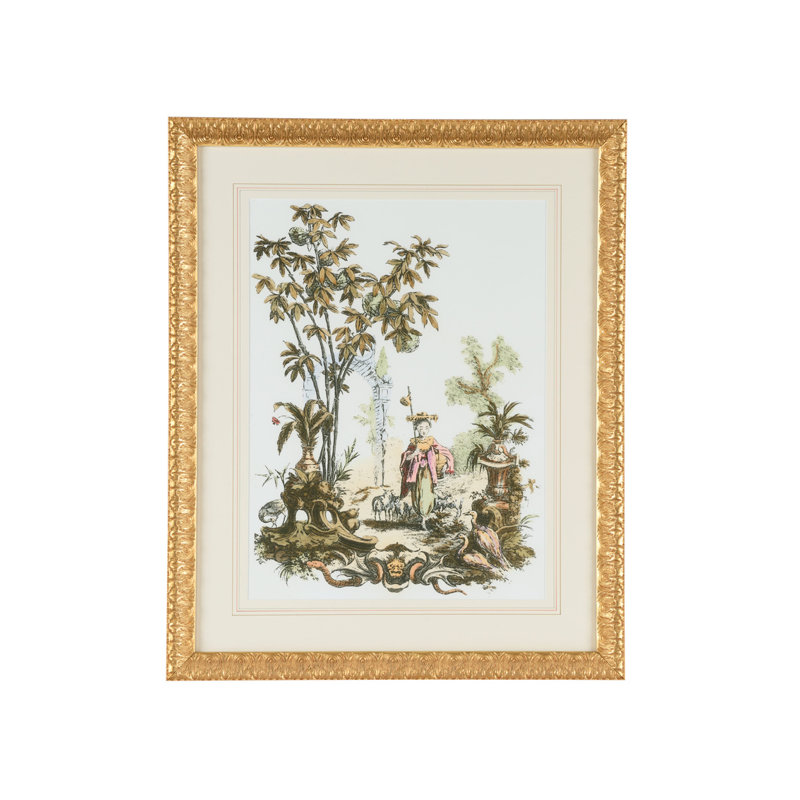 Asian Garden I Print