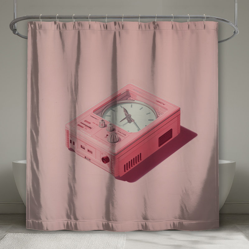 Rideaux de douche Retro Retro, L 70 po x H 84 po