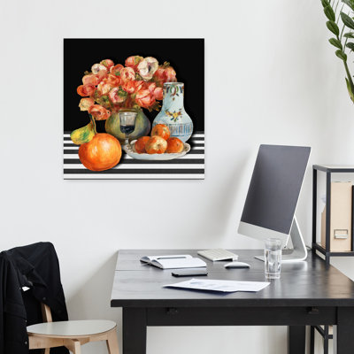 «A 3D Still Life Contemporary Fruit Flower», art mural