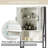 Trijal Metal & MDF Wood, Over Toilet Storage Cabinet with Barn Doors-346359626