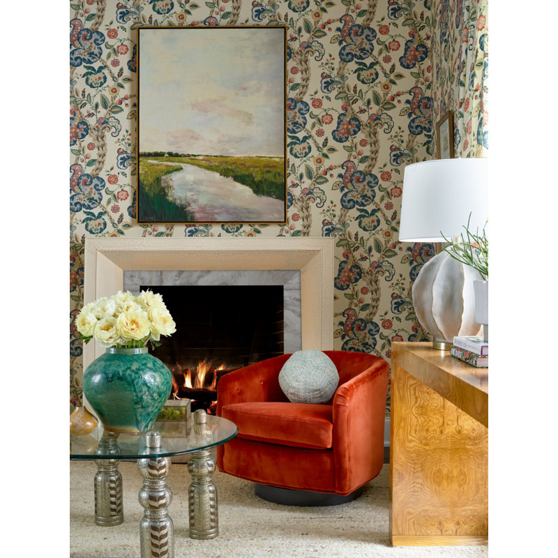 CUMBRIA WALLCOVERING, Blue