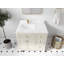 Sonoma 36 po X P 22 po D Meuble-lavabo décalé à gauche en albâtre avec quartz Cove Edge-102861190