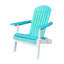 Chaise Adirondack pliante en bois massif