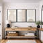 "Mid-Century Modern Boho" Duotone Beige Abstract Lines-73227860-119460496